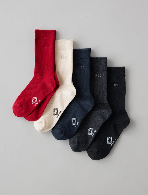 ソックス(クルー丈) 【23-25CM】