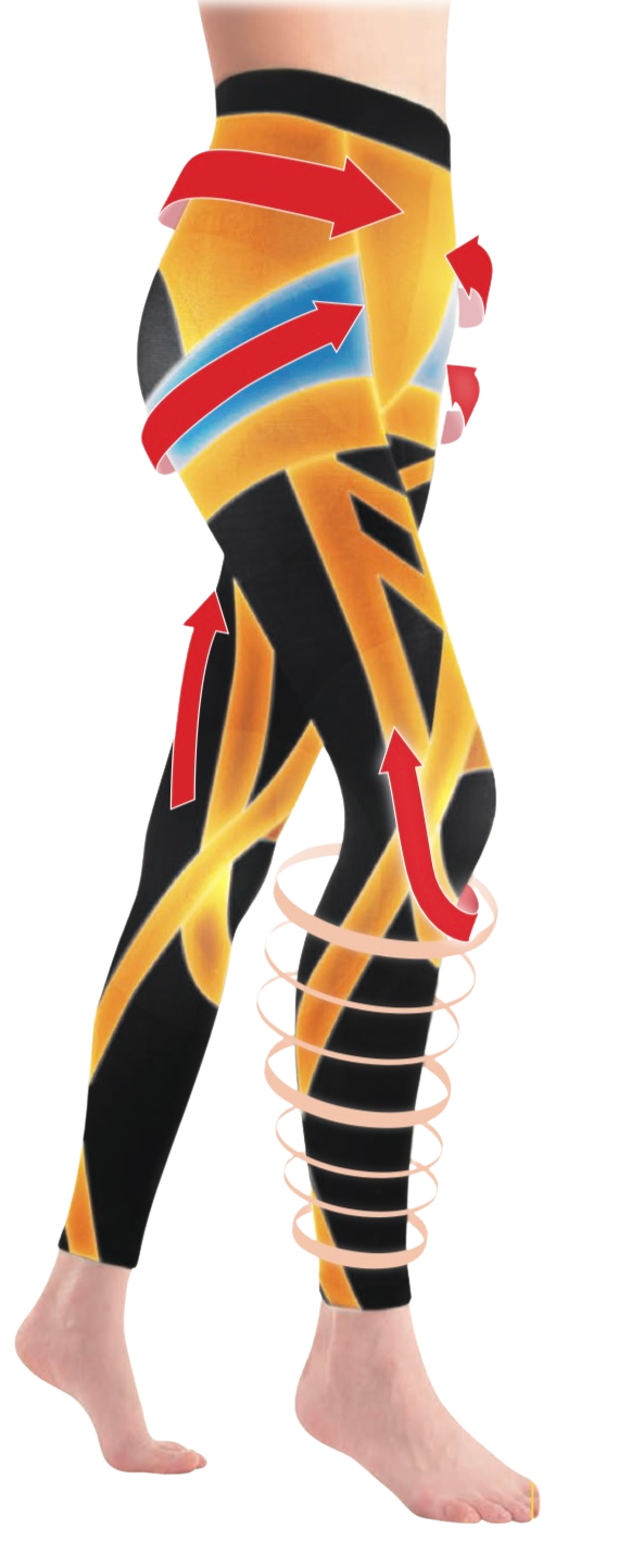 【TIPNESS監修】ラクネス テーピングスパッツ