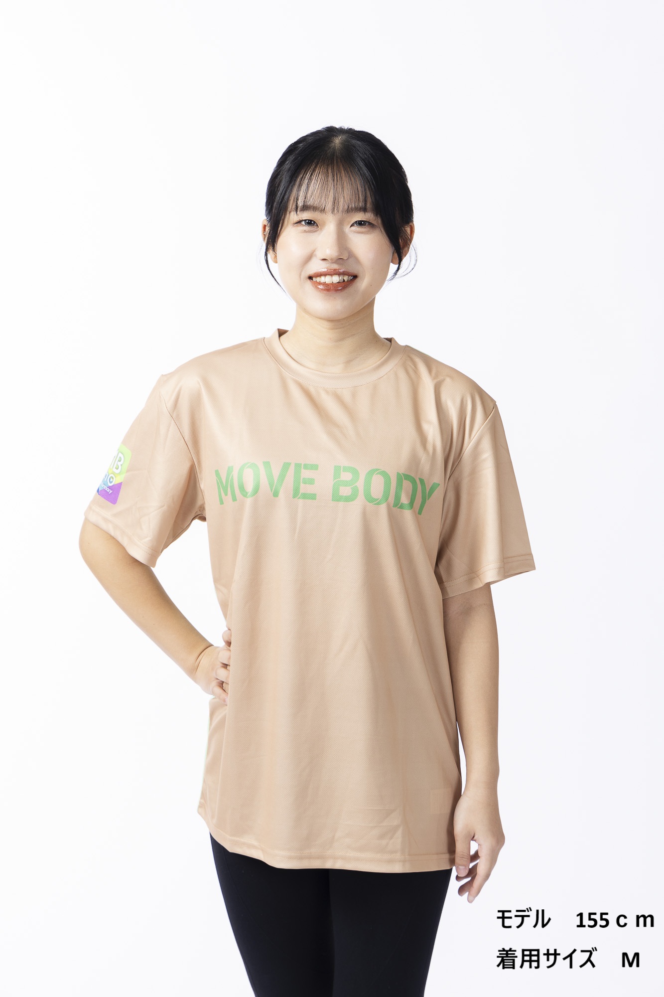 MOVE　BODY　　　　　　　　５周年記念Tシャツ　　　　　　　　　　　【カーキ×ミントグリーン】