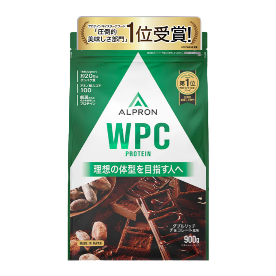 ALPRON WPC　ダブルリッチチョコレート風味（900ｇ）
