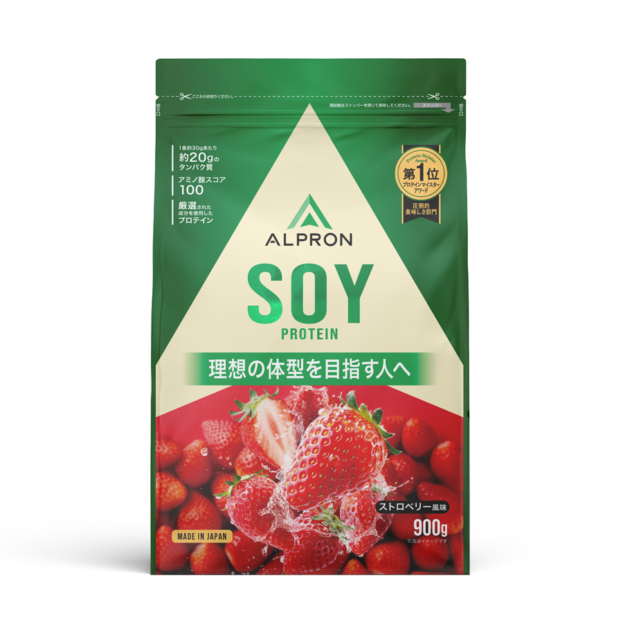 ALPRON SOY　ストロベリー風味（900ｇ）