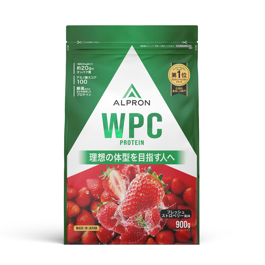 ALPRON WPC　フレッシュストロベリー風味（900ｇ）