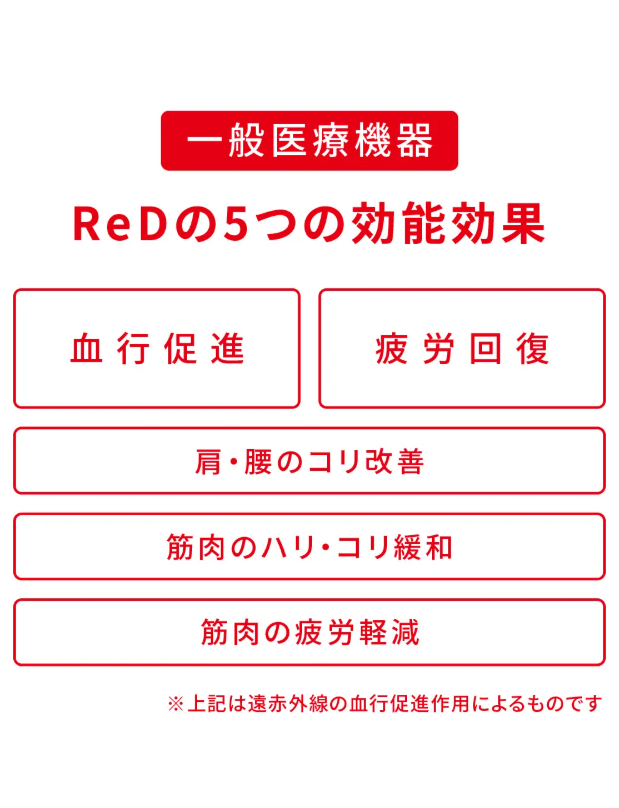 ReD Vネックインナー長袖【男性用】