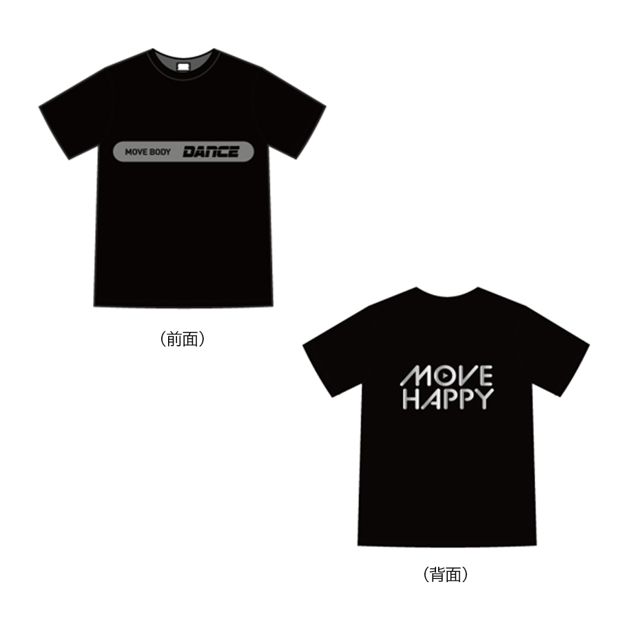 限定MOVEBODY【Black Style】 DANCE BIG Tシャツ
