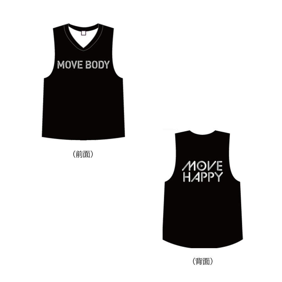 限定MOVEBODY【Black Style】 タンクトップ